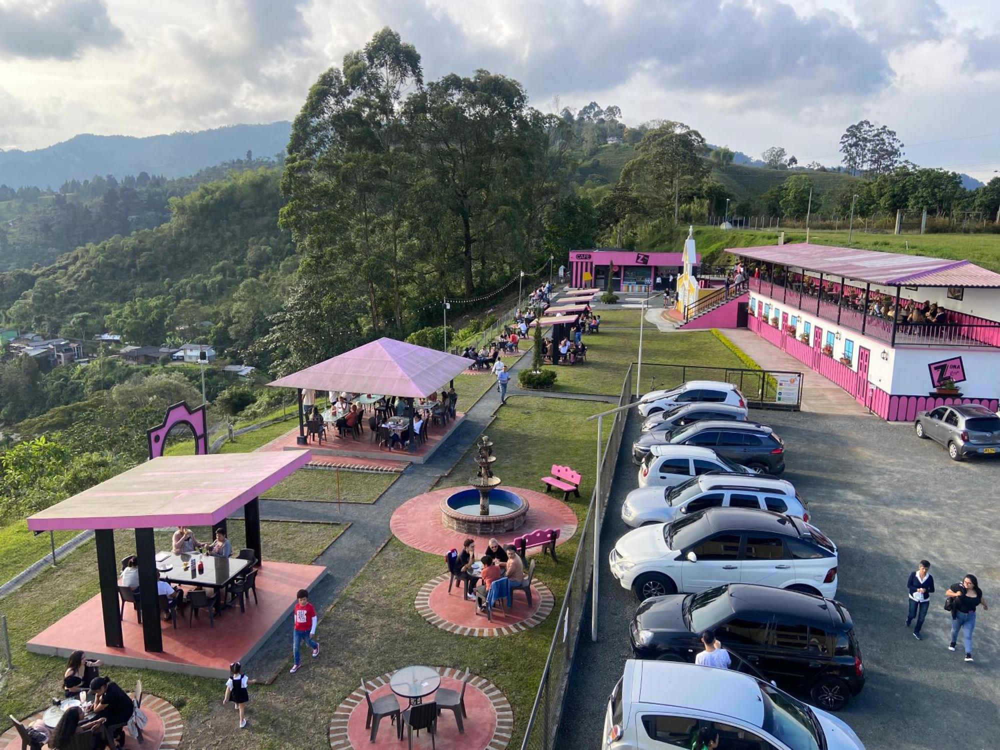 Hotel Entre Lomas ซานตาโรซา เดกาบัล ภายนอก รูปภาพ